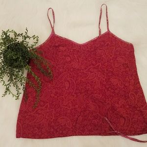 2/$20 Gap Pretty Paisley Top Medium M
